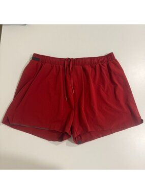 Lululemon Surge Lined Short 4" Sport Red Size XL